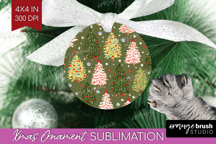 Retro Christmas Ornament PNG - Vintage Aesthetic PNG