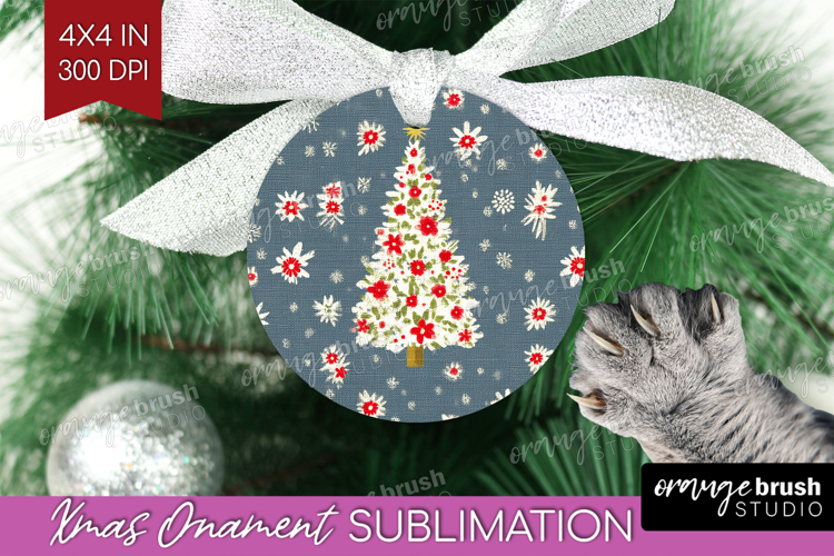 Retro Christmas Ornament PNG - Vintage Aesthetic PNG