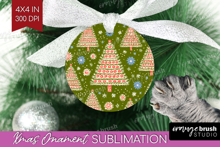 Retro Christmas Ornament PNG - Vintage Aesthetic PNG