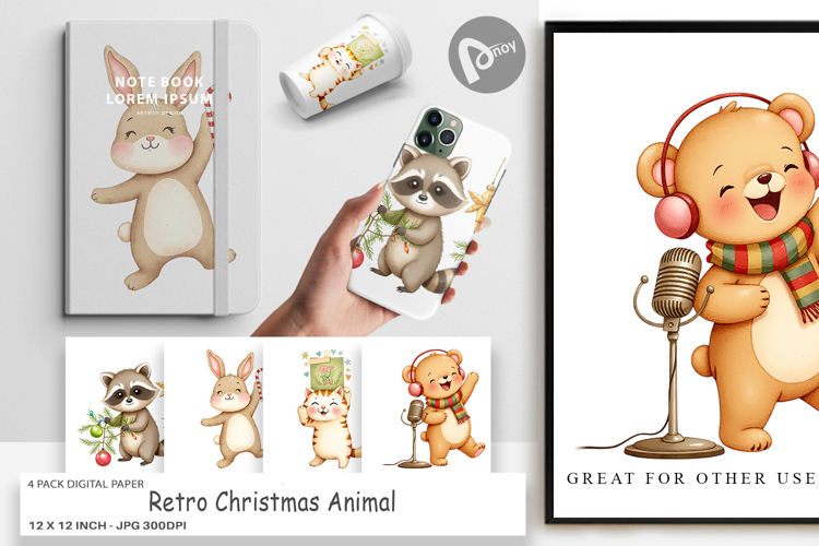 Christmas Watercolor Clipart Image 16