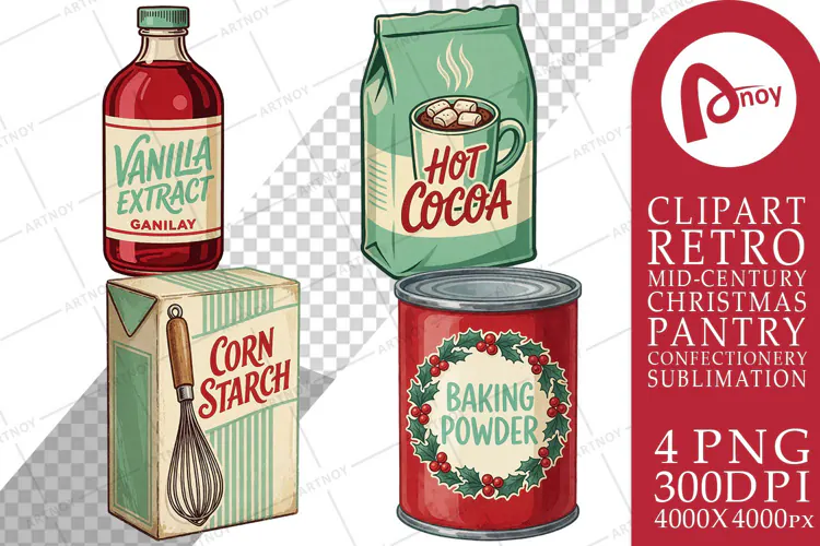 Christmas Baking Sacks Sublimation