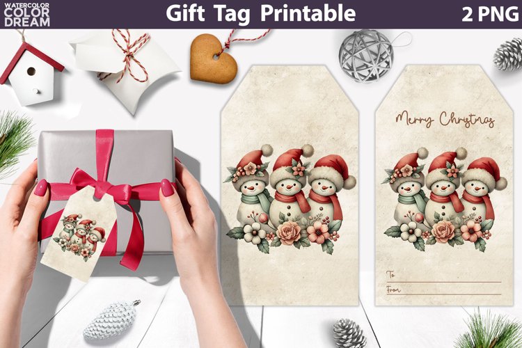 Gift Tag Clipart Image 6