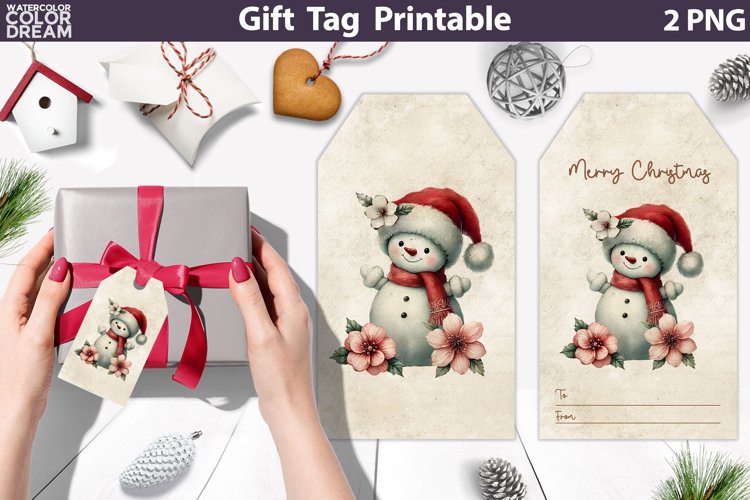Gift Tag Clipart Image 24
