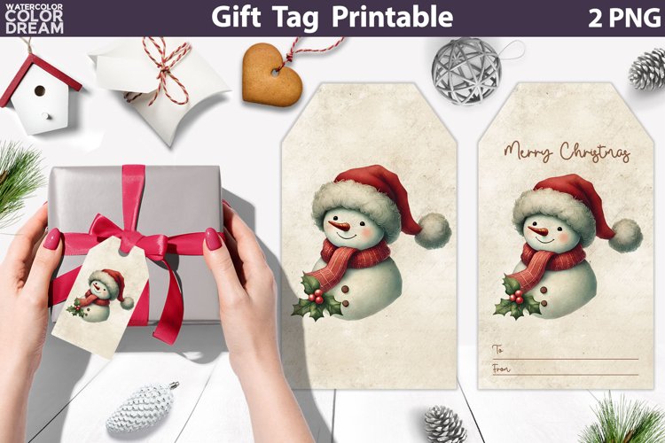Gift Tag Clipart Image 23