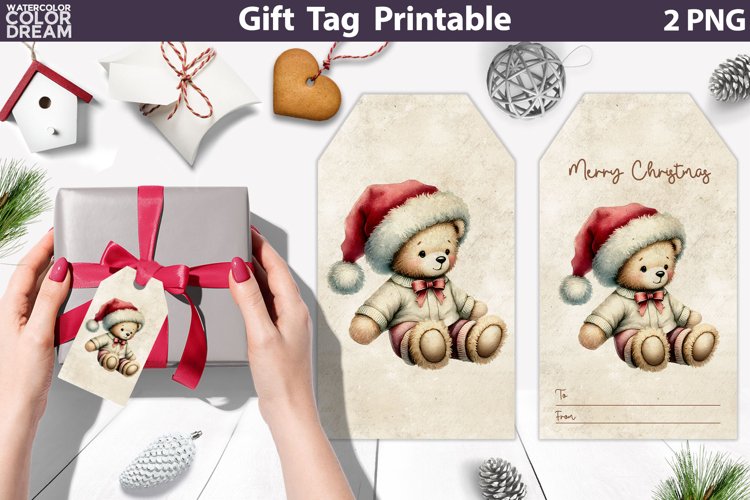 Christmas Tag Clipart Image 17
