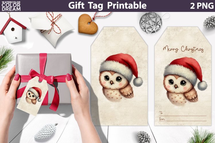 Christmas Tag Clipart Image 19