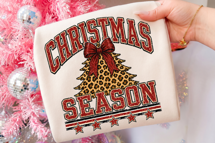 Retro Christmas Season Winter Apparel PNG, Holiday Shirt
