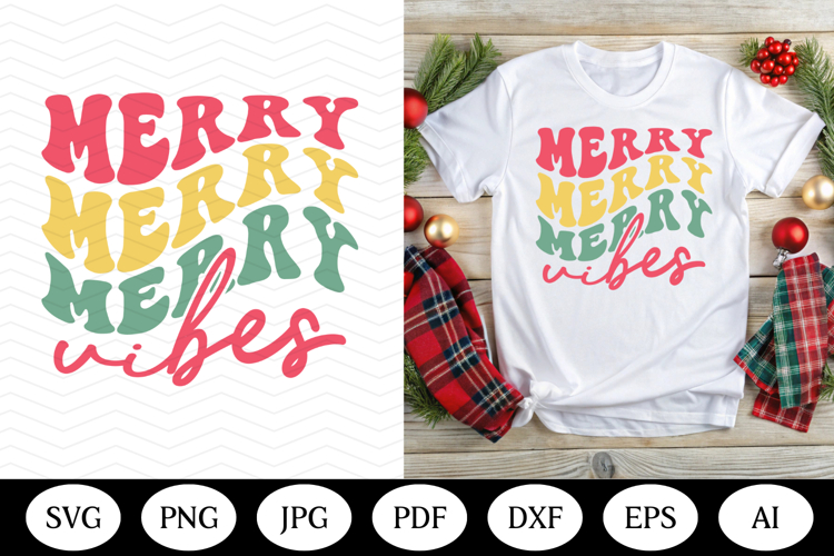 Retro Christmas SVG Design, christmas png dxf, illustrations