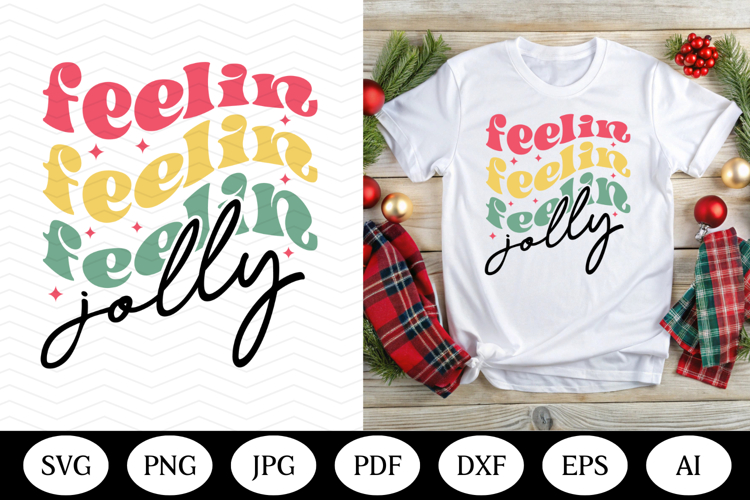 Retro Christmas SVG Design, christmas png dxf, illustrations