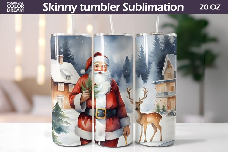 Christmas Tumbler Wrap Image 2