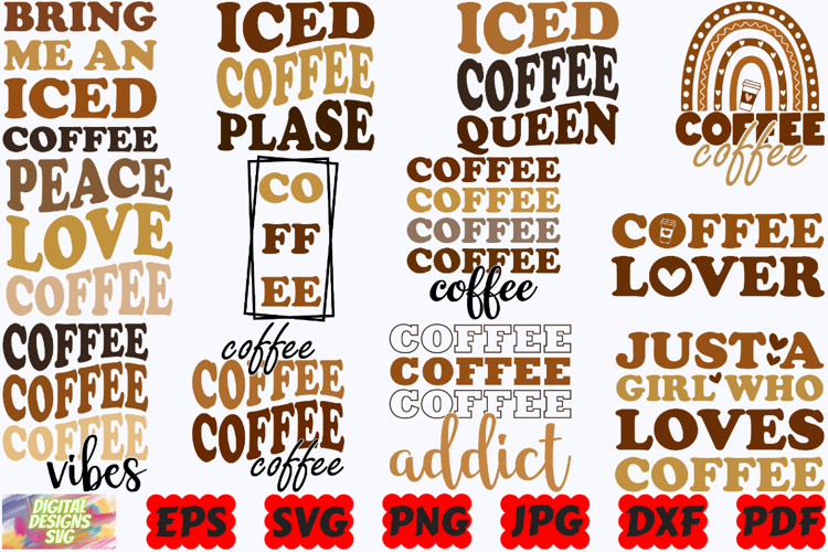 Retro Coffee SVG | Retro SVG | Coffee SVG |Coffee Lovers SVG