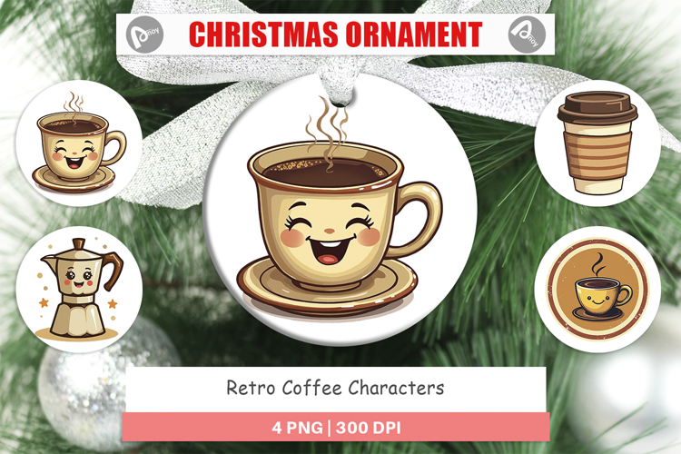 Ornament Retro Coffee