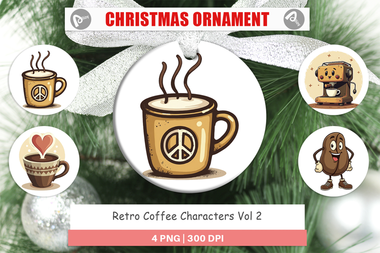 Ornament Retro Coffee