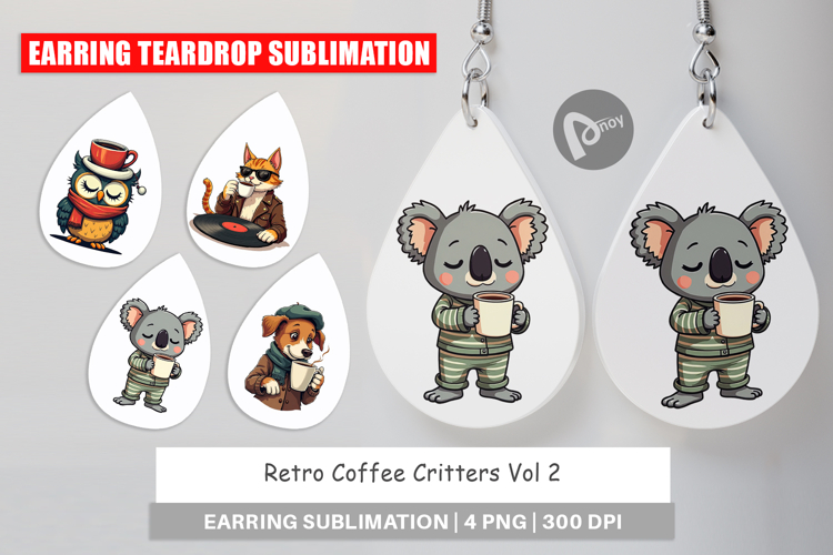 Sublimation Earring Designs Image 20