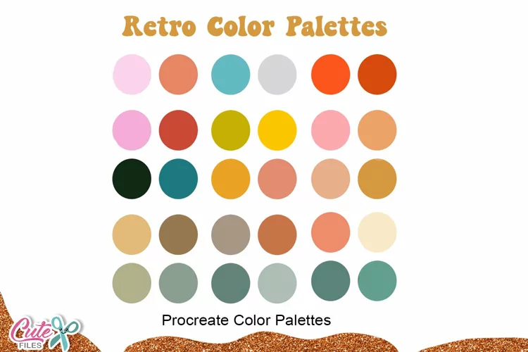 Retro Color | Groovy Palette for Procreate