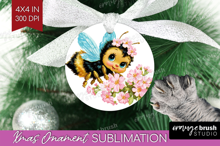 Retro Easter Ornament PNG - Cute Animal PNG Sublimation