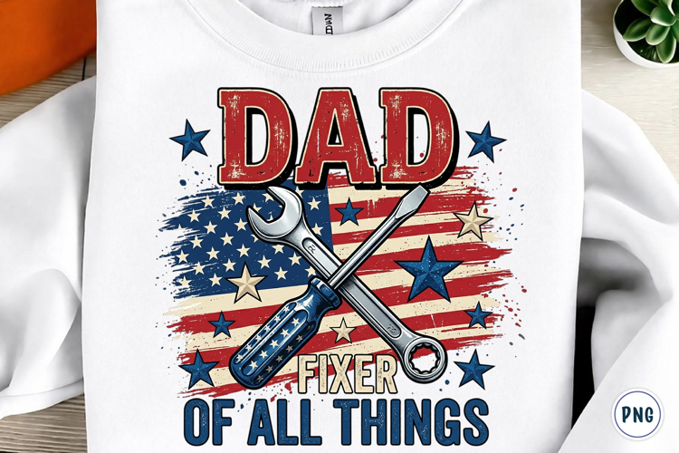 Retro Fathers Day PNG