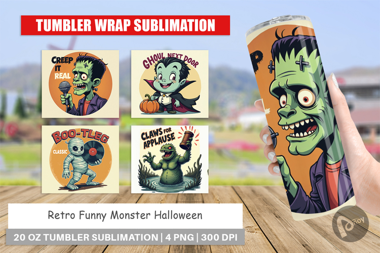 Halloween Tumbler Wrap Image 7