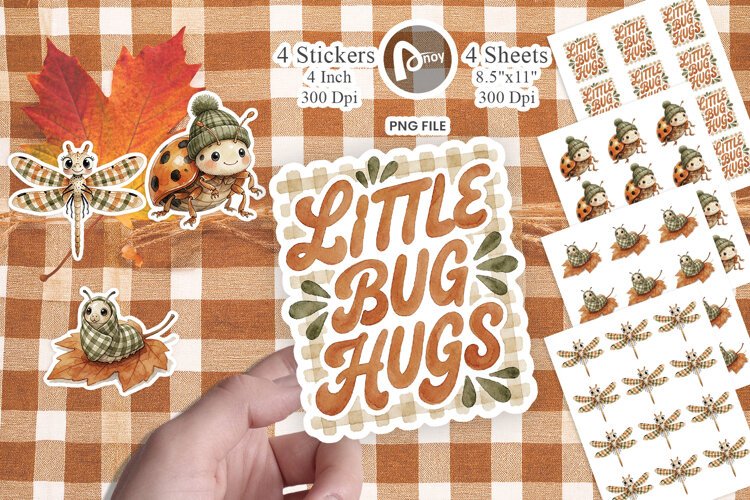 Harvest Bug Buddies Sticker example image 1