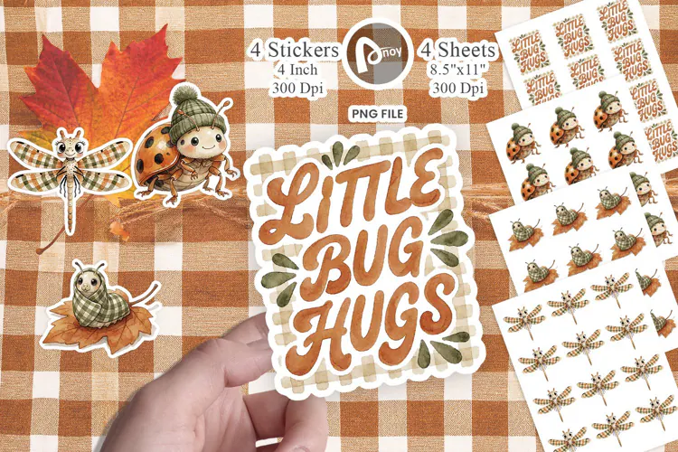 Harvest Bug Buddies Sticker