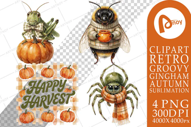 Harvest Bug Buddies Sublimation