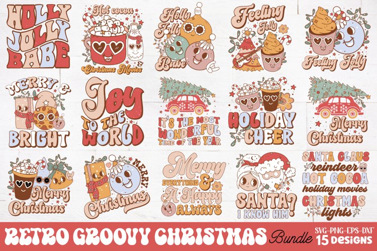 Vintage Christmas Svg Image 3