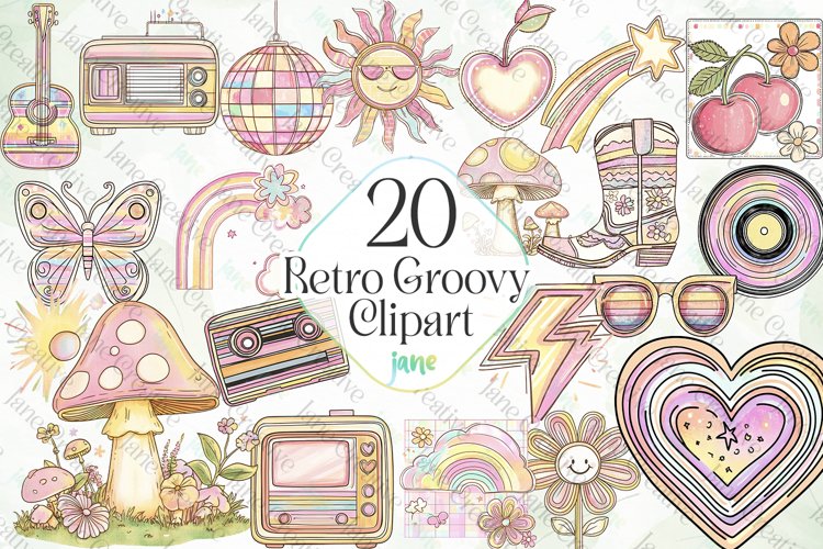 Groovy Clipart