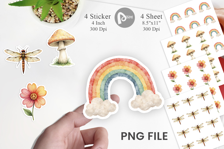 Hippie Clipart Image 19