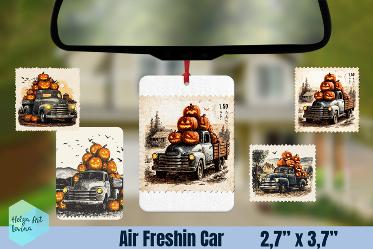Air Freshener Car |Halloween sublimation