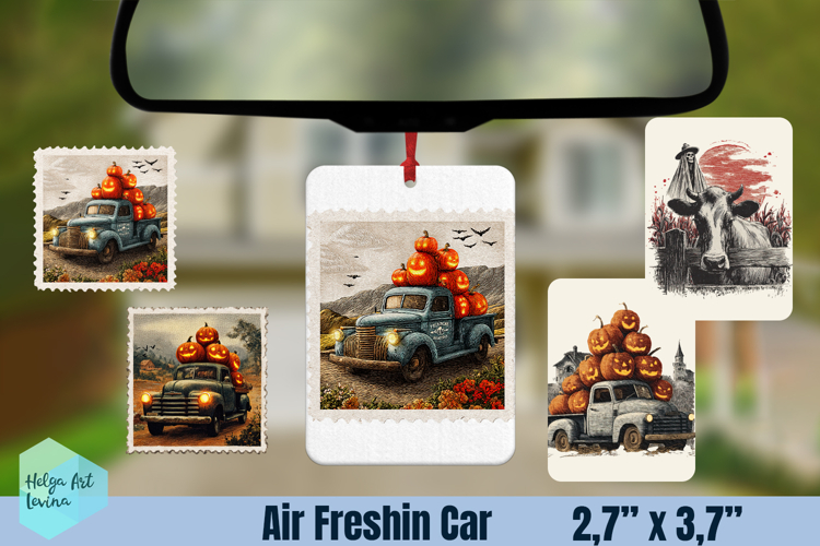 Air Freshener Car |Halloween sublimation