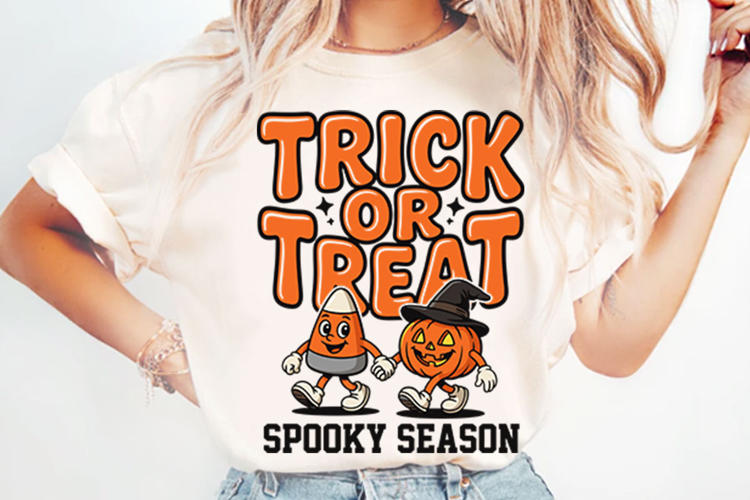 Retro Halloween Candy Corn PNG Designs