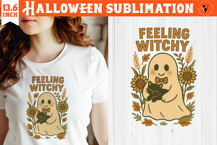 Retro halloween sublimation | Spooky clipart