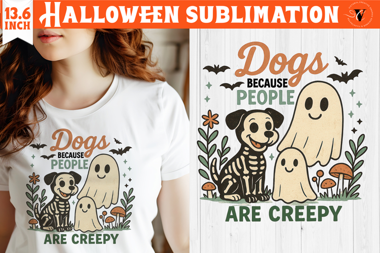 Retro halloween sublimation | Spooky clipart