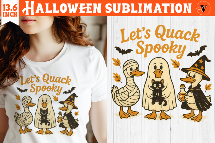Retro halloween sublimation | Spooky clipart