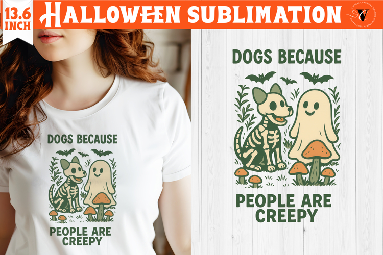 Retro halloween sublimation | Spooky clipart