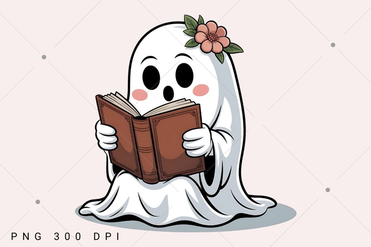 Halloween Coquette Ghost PNG, Halloween Ghost PNG, Spooky