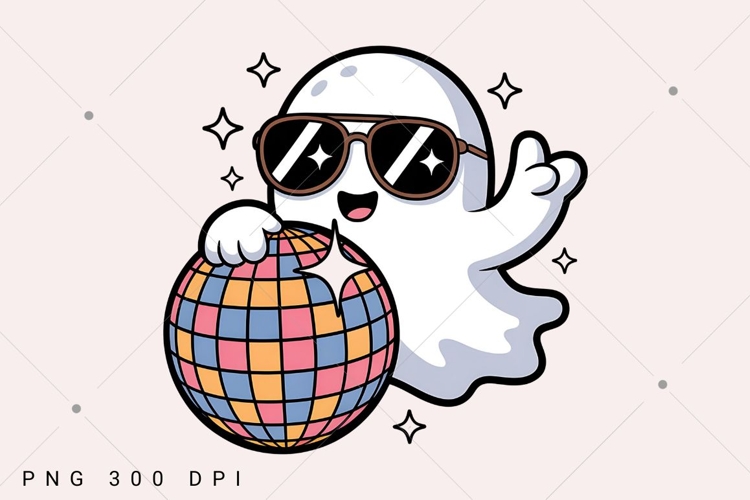 Halloween Coquette Ghost PNG, Halloween Ghost PNG, Spooky