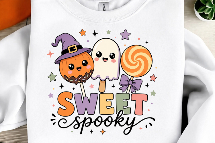 Retro Halloween Sublimation PNG, Ghost Pumpkin Designs