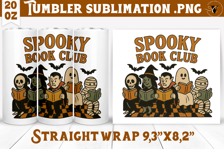 Tumbler Sublimation | Retro halloween | Spooky