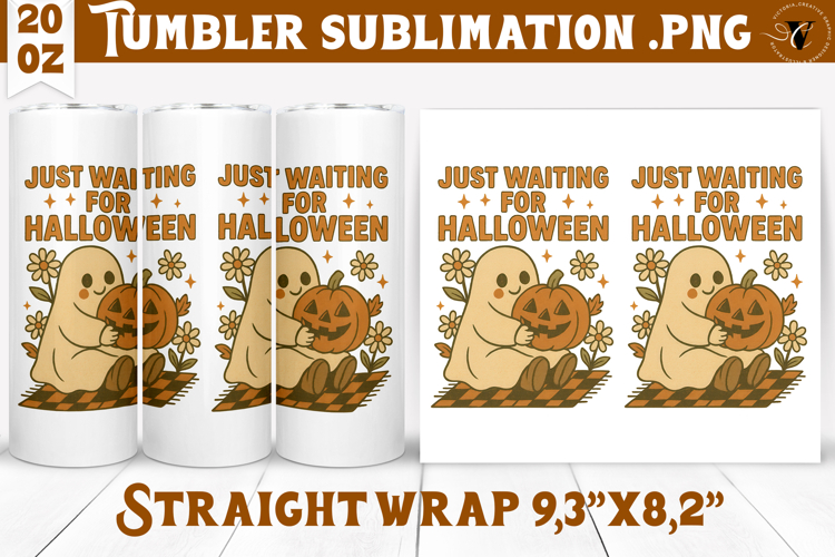 Tumbler Sublimation | Retro halloween | Spooky