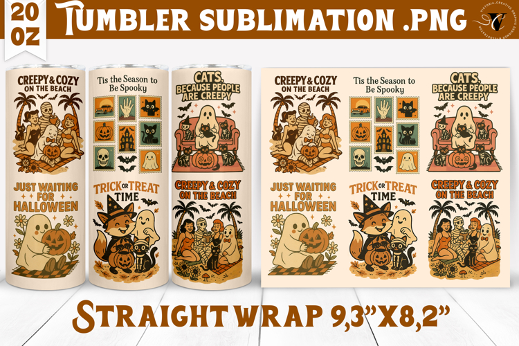 20 Oz Sublimation Tumbler Wrap Image 10