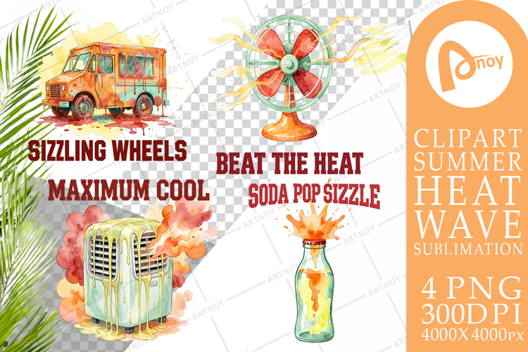 Retro Heatwave Survival Sublimation