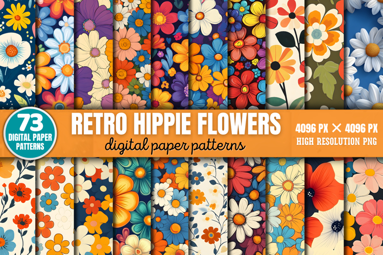 70s Hippie Background Image 10