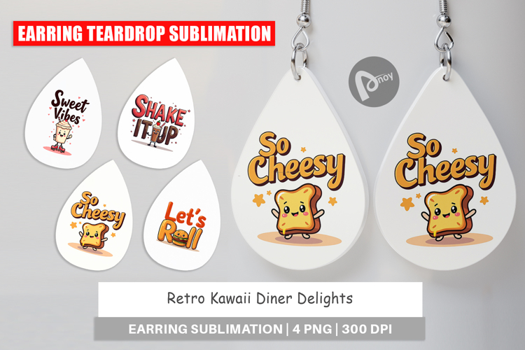Earring Sublimation Designs