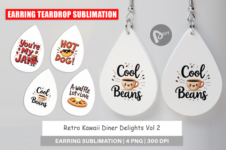 Earring Sublimation Designs Image 24