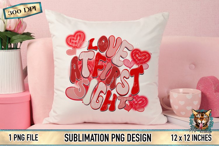Retro Valentine, Retro Love, Sublimation Design, Sublimation Graphic, Retro Graphic