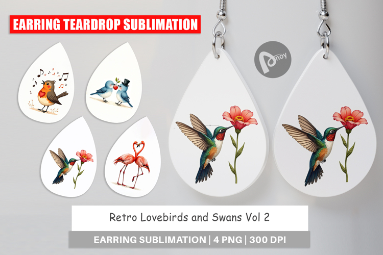 Earring Sublimation Designs Image 6