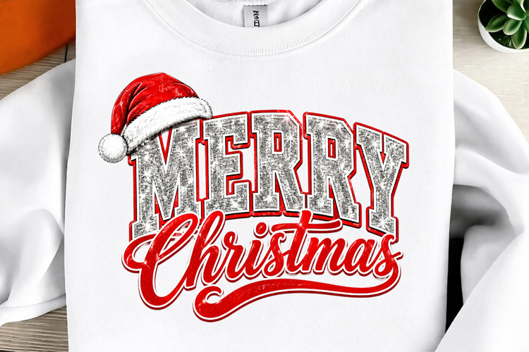 Retro Merry Christmas Png example image 1