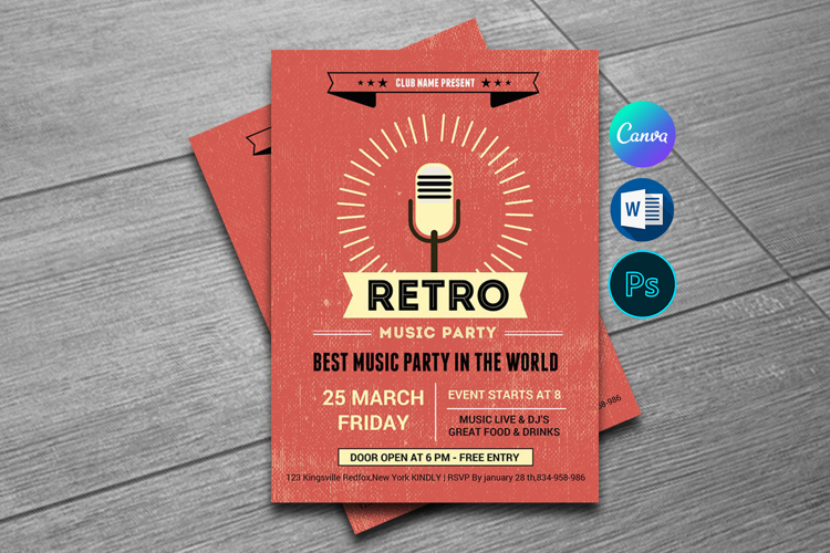 Club Flyer Template Image 5