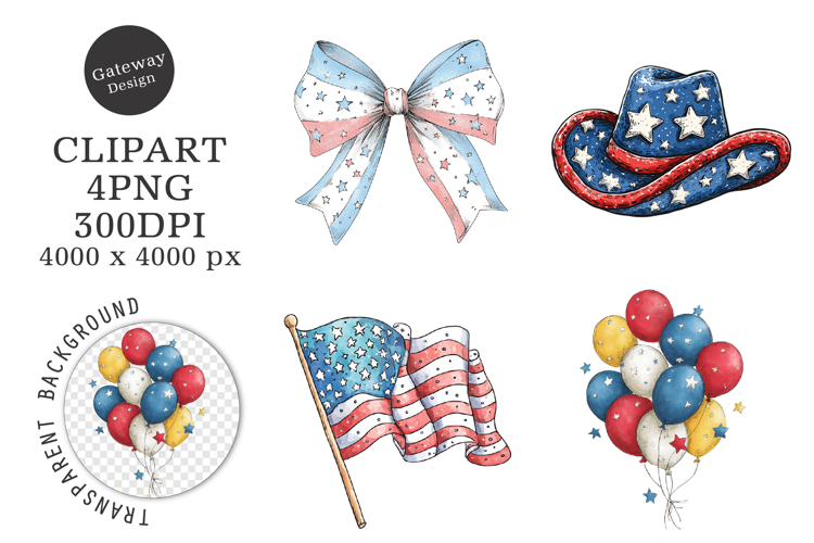 4th Of July Clipart Image 21